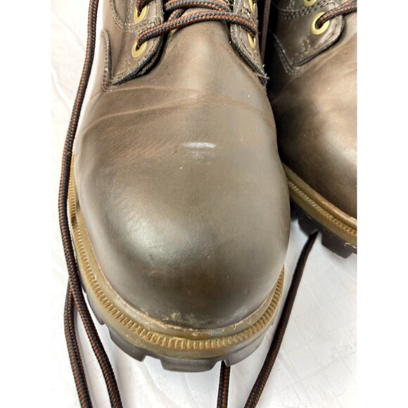 WorkForce Steel Toe, Oil Resistant, Slip Resistant Brown Work Boots Size 11❤️ - Picture 5 of 16